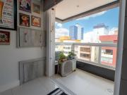 Apartamento 01 dormitório, sacada de frente pronto para...