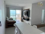 Apartamento 02 dormitorios 01 suite Frente Mar Mongagua/SP