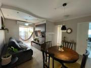 Apartamento 02 dormitórios com sacada e churrasqueira