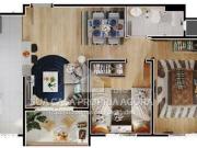 Apartamento 02 Dorms a Venda Jd.Record SP/ ADVANCED TABOÃO