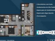 Apartamento 02 quartos/dormitórios, 01 vaga/box no...