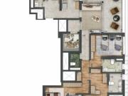 APARTAMENTO 188M2 3 SUITES JARDIM PAULISTA