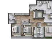 APARTAMENTO 189,52M² 3 SUÍTES 2 SALAS 5 WC. 3 VAGAS VARANDA