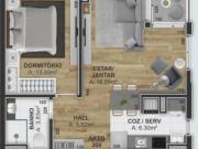 Apartamento 1 Dorm Bairro Centro