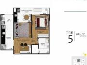 Apartamento 1 Dormitório Amplo Praia Grande