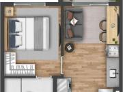 Apartamento 1 Dormitório c/ Suíte ao Lado Metrô Adolfo...