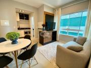 Apartamento 1 dormitório mobiliado com box/vaga de...