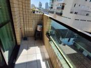 Apartamento 1 dormitório sacada Guilhermina