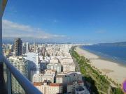 Apartamento 1 dormitório Vista Mar na Pompeia Santos