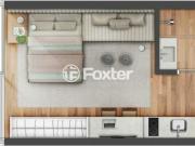 Apartamento, 1 dormitórios, 24.13 m², em Boa Vista