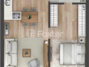 Apartamento, 1 dormitórios, 43.43 m², em Praia de Belas