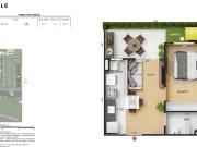 Apartamento 1 quarto 29 M² com varanda Recreio dos...