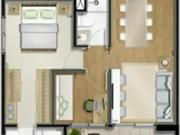 Apartamento 1 Quarto com Suíte no Brooklin Paulista |...