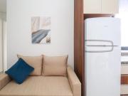 APARTAMENTO 1 QUARTO E 1 VAGA DE GARAGEM DECORADO NO CAJURU