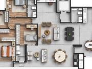 Apartamento 210m² / Capitolo by Piero Lissoni / Tegra SP...