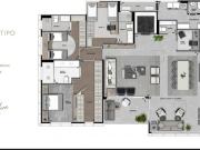 Apartamento 227m² 3 quartos à venda no Ecoville R$...