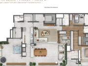 Apartamento 237 m², 4 dormitórios, 3 suítes, com 2 vagas...