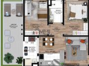 Apartamento 2 dormitórios com sacada à venda no Centro... Apartamento 2 dormitórios com sacada à venda no Centro...