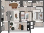 Apartamento 2 Dormitórios c/ Suíte e Terraço Vila Mariana