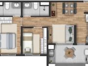 Apartamento 2 Dormitórios c/ Suíte e vaga Santo Amaro