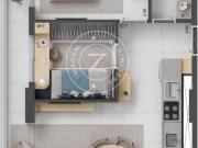 Apartamento 2 Dormitórios c/ Terraço Guarapiranga