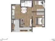 Apartamento 2 Dormitórios c/ vaga Bairro Socorro