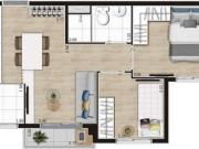 Apartamento 2 Dormitórios c/ vaga Vila Mascote