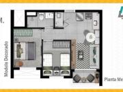 Apartamento 2 Dormitórios com Terraço Campo Limpo