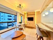 Apartamento 2 dormitórios de frente, mobiliado e...