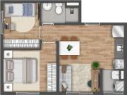 Apartamento 2 Dormitórios Metrô Adolfo Pinheiro