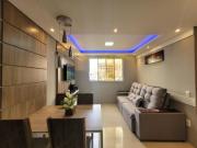 Apartamento 2 dormitórios mobiliado com garagem