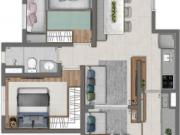 Apartamento 2 Dormitórios Panamby