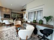 Apartamento 2 dormitórios/quartos + lavabo, mobiliado e...