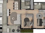 Apartamento 2 quartos 1 suíte, 1 vaga no bairro Boa Vista