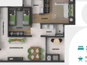 Apartamento 2 Quartos 1 suíte e 1 vaga– Novo Mundo |...