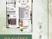 Apartamento 2 quartos, 2 suítes, varanda gourmet,...