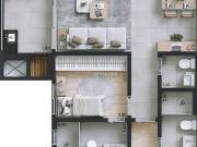 Apartamento 2 quartos, 84,25m² no Bairro Alto xv Curitiba