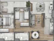 Apartamento 2 Quartos à Venda em Perdizes