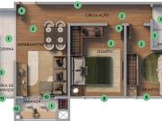APARTAMENTO 2 QUARTOS À VENDA NO PINHEIRINHO MRV 100%...