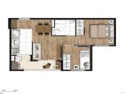 Apartamento 2 Quartos com Varanda pronto para morar no...