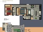 Apartamento 2 quartos no Castelo