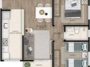 Apartamento 2 Quartos para Venda em Betim, Monte Verde,...