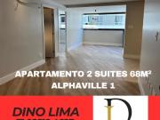 Apartamento 2 suãtes, 68mâ², em alphaville salvador bahia