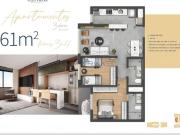 Apartamento 3 dormitórios à venda no bairro Vila...