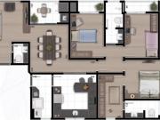 Apartamento · 3 dormitórios · 2 vagas · Cabral