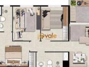 Apartamento 3 dormitórios à venda, 64 m² Jardim Oriente...