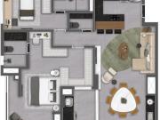 Apartamento 3 Dormitórios c/ Suíte Pinheiros