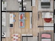 Apartamento 3 quartos com suíte