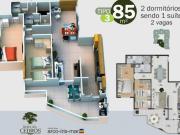 Apartamento 3 quartos e 2 vagas vista mar a venda