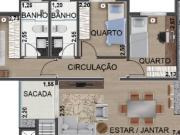 Apartamento 3 quartos no Portão 2 vagas de garagem!